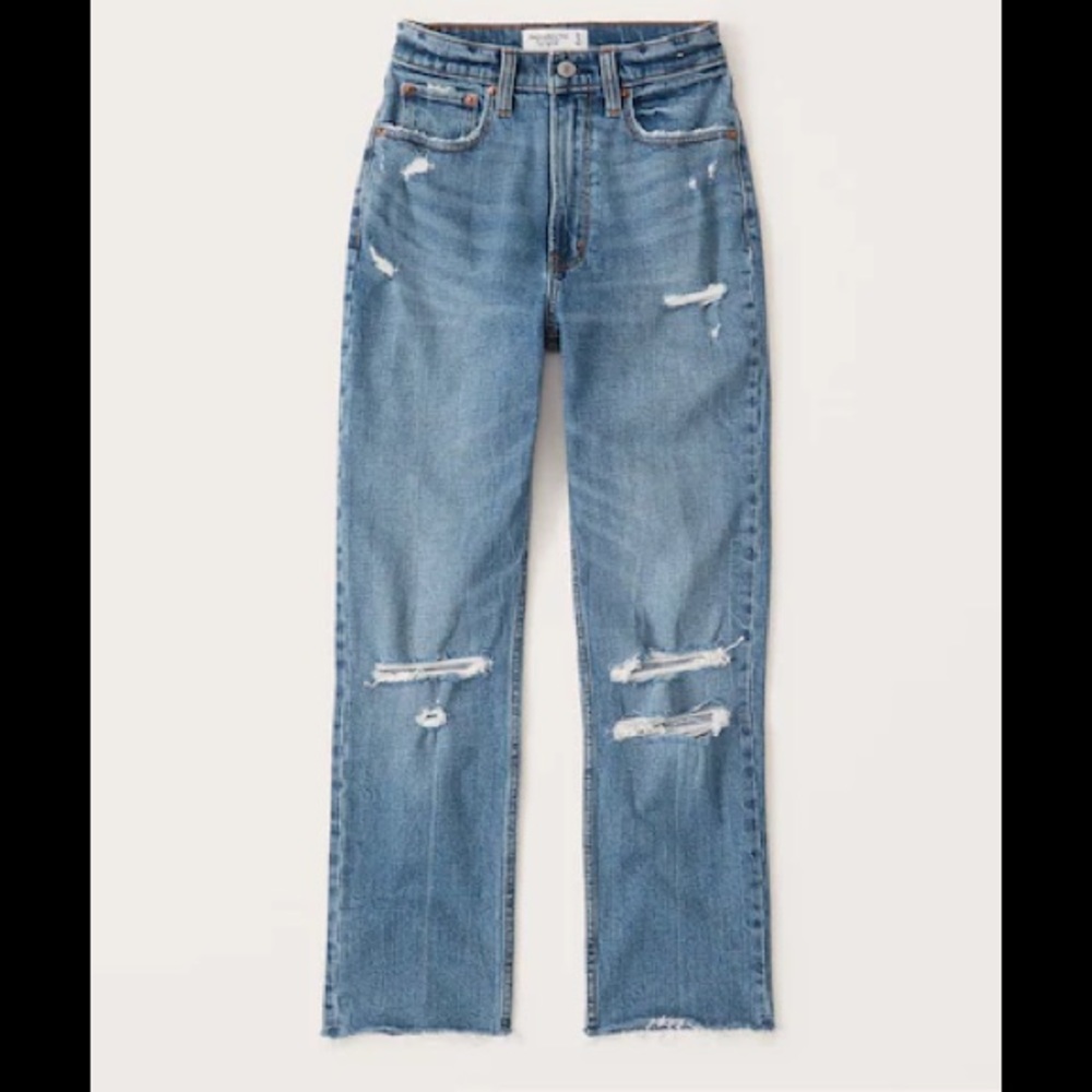 Abercrombie Curve Love Jeans - Medium Wash s 29/8S